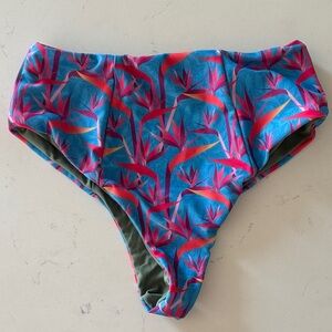 Moana Bikini reversible high waist bikini bottoms